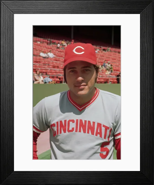 Framed Print : Cincinnati Reds Catcher Johnny Bench Framed Print : Cincinnati Reds Catcher Johnny Bench