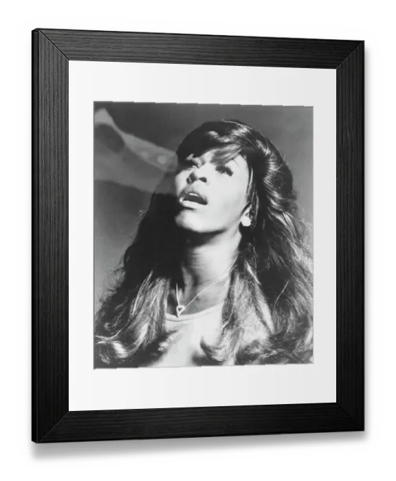 Framed Print : Singer Tina Turner Framed Print : Singer Tina Turner