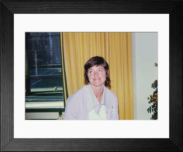 Framed Print : Margaret Court, Australian Tennis Player Framed Print : Margaret Court, Australian Tennis Player