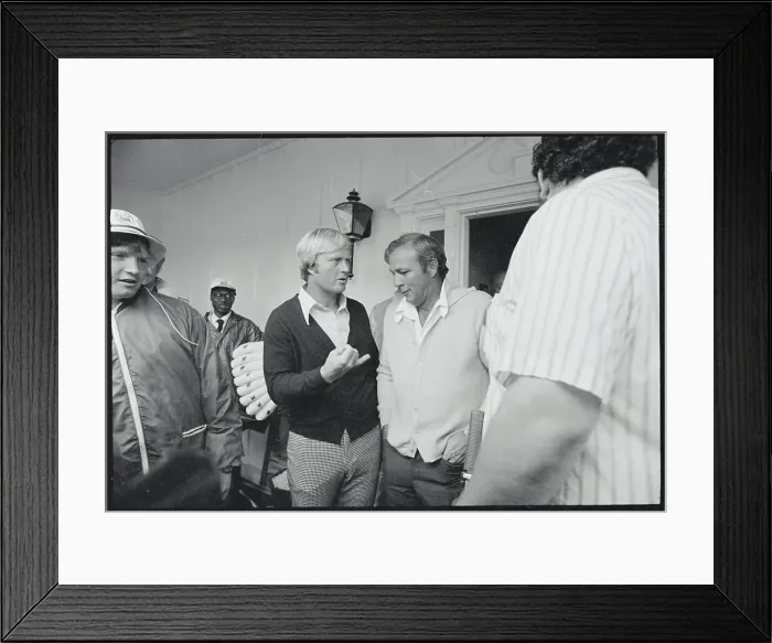 Framed Print : Jack Nicklaus and Arnold Palmer Framed Print : Jack Nicklaus and Arnold Palmer