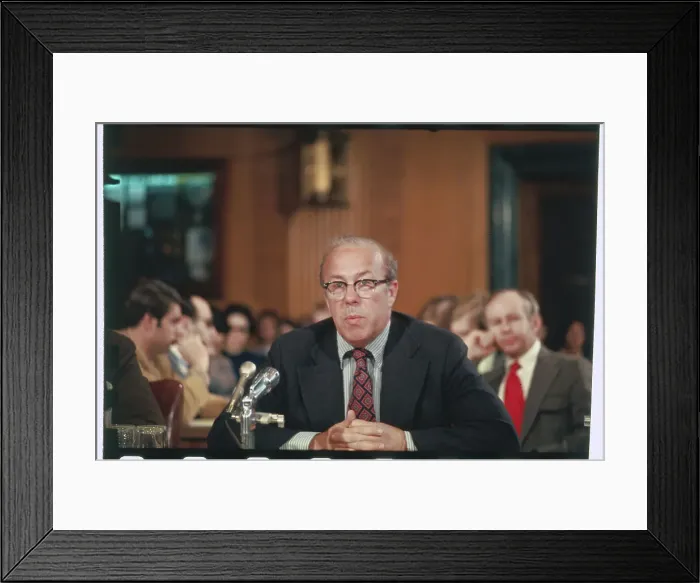 Framed Print : George P. Shultz at the Capital Framed Print : George P. Shultz at the Capital