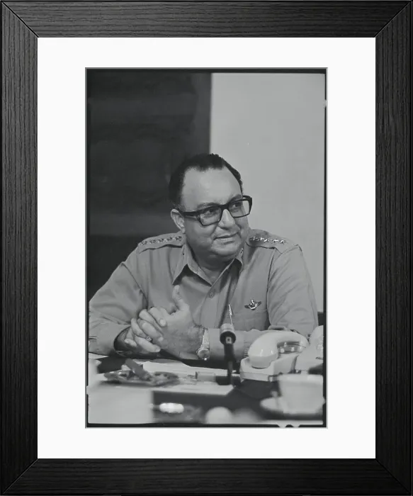 Framed Print : Anastasio Somoza Gesturing with His Hands