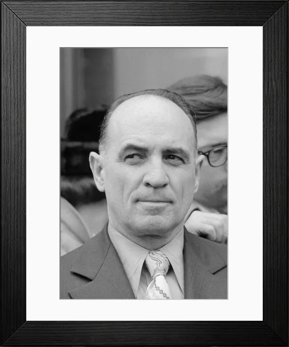 Framed Print : Portrait of James McCord Framed Print : Portrait of James McCord