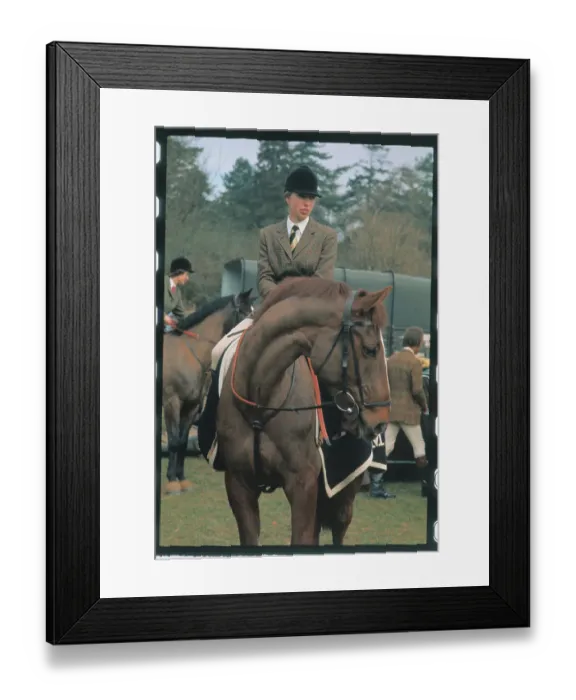 Framed Print : Princes Anne on Horse Framed Print : Princes Anne on Horse