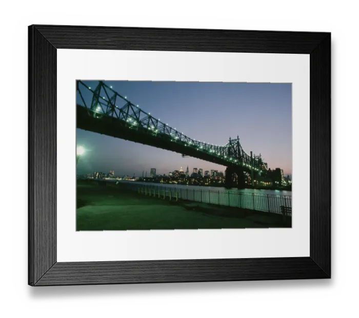 Framed Print : Queensboro Bridge, NYC Framed Print : Queensboro Bridge, NYC