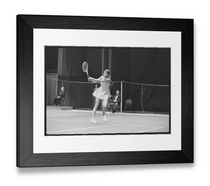 Framed Print : Chris Evert Playing Tennis Framed Print : Chris Evert Playing Tennis