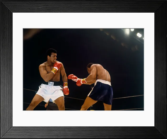 Framed Print : Muhammed Ali and Ken Norton Boxing Framed Print : Muhammed Ali and Ken Norton Boxing