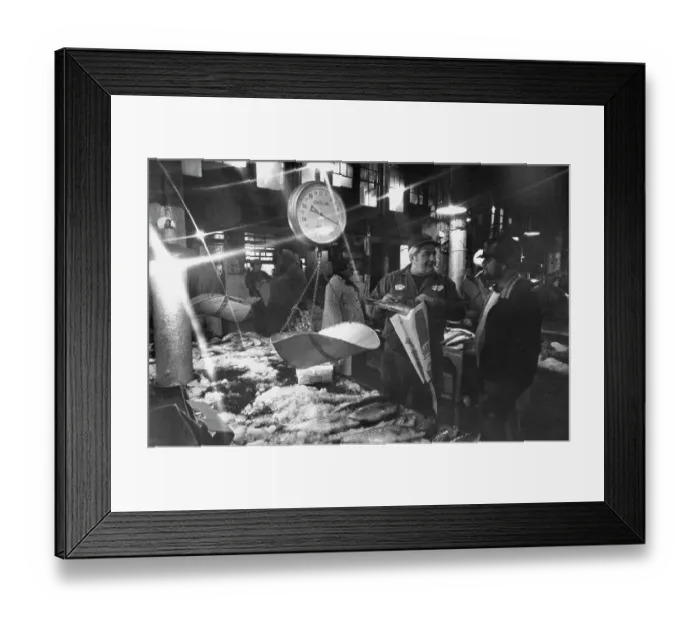 Framed Print : Fulton Fish Market Framed Print : Fulton Fish Market