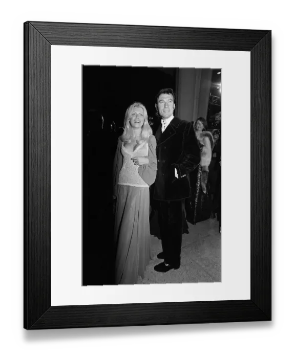 Framed Print : Laurence Harvey And His Wife At Oscars Framed Print : Laurence Harvey And His Wife At Oscars