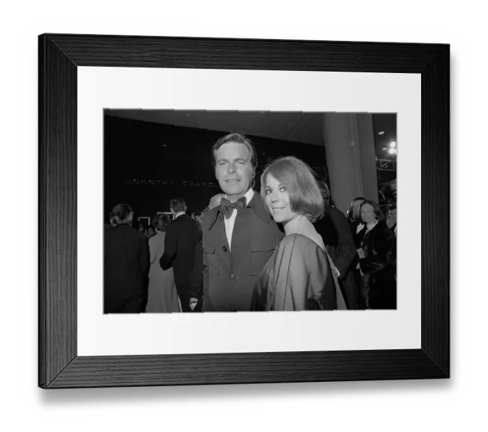 Framed Print : Natalie Wood and Robert Wagner Smiling Framed Print : Natalie Wood and Robert Wagner Smiling