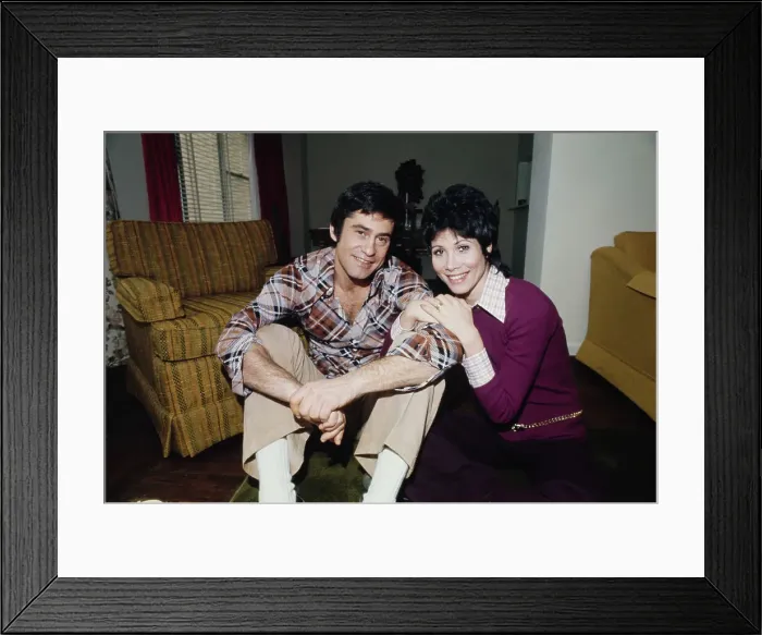 Framed Print : James Farentino & Michele Lee