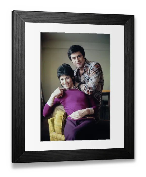 Framed Print : Michele Lee & James Farentino Framed Print : Michele Lee & James Farentino