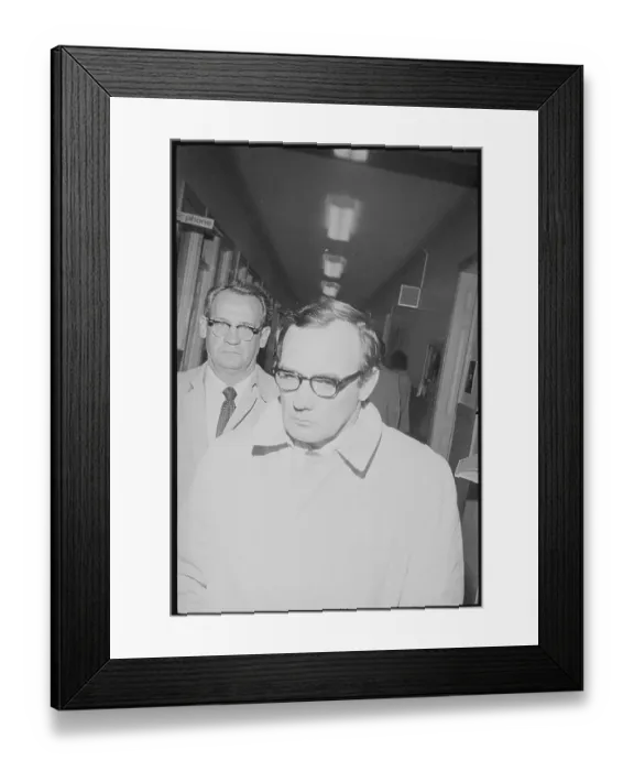Framed Print : Kenneth Yablonski Leaving Courthouse Framed Print : Kenneth Yablonski Leaving Courthouse