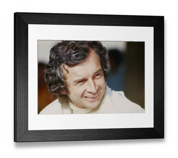Framed Print : Tim Schenken, Australian Racing Driver Framed Print : Tim Schenken, Australian Racing Driver