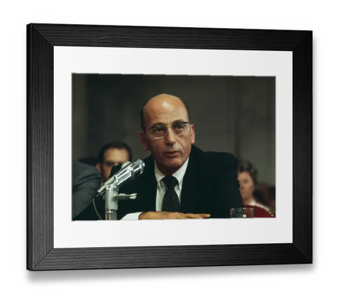 Framed Print : Former Nixon Aide Robert Mardian Framed Print : Former Nixon Aide Robert Mardian