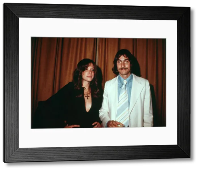 Framed Print : James Taylor and Carly Simon Framed Print : James Taylor and Carly Simon