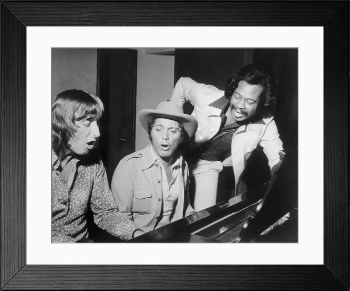 Framed Print : Conductor John Harris Going over Tunes Framed Print : Conductor John Harris Going over Tunes