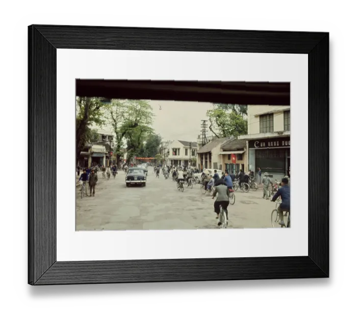 Framed Print : Daily Life In Hanoi Framed Print : Daily Life In Hanoi