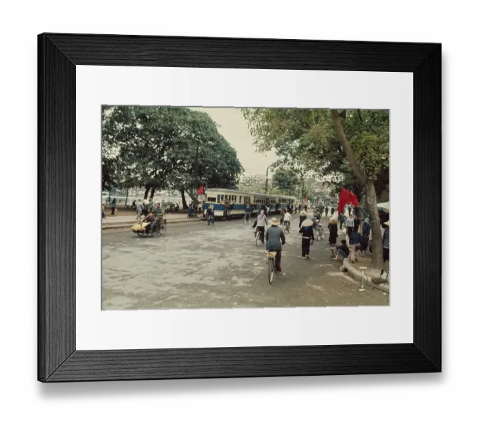 Framed Print : Daily Life In Hanoi Framed Print : Daily Life In Hanoi