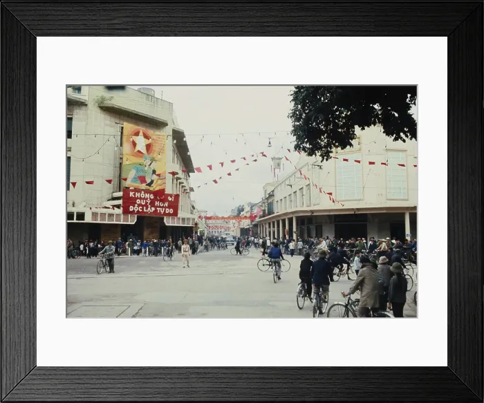 Framed Print : On The Streets Of Hanoi Framed Print : On The Streets Of Hanoi