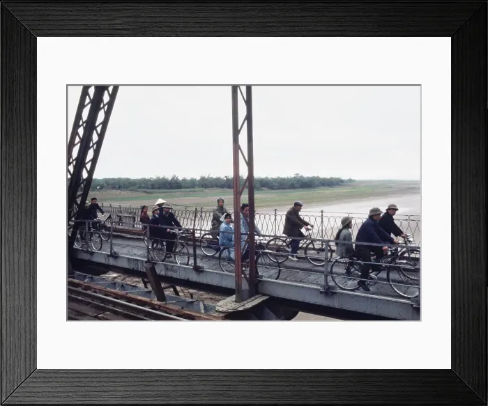 Framed Print : One-Mile Bridge, Hanoi Framed Print : One-Mile Bridge, Hanoi