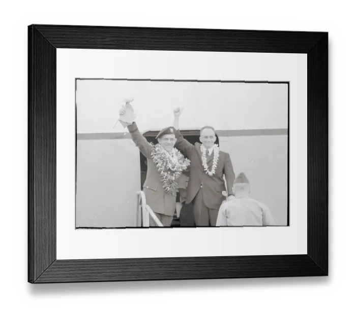 Framed Print : Floyd J. Thompson and Philip W. Manhard Framed Print : Floyd J. Thompson and Philip W. Manhard