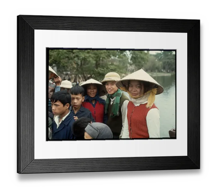Framed Print : Teenagers in Park in Vietnam Framed Print : Teenagers in Park in Vietnam
