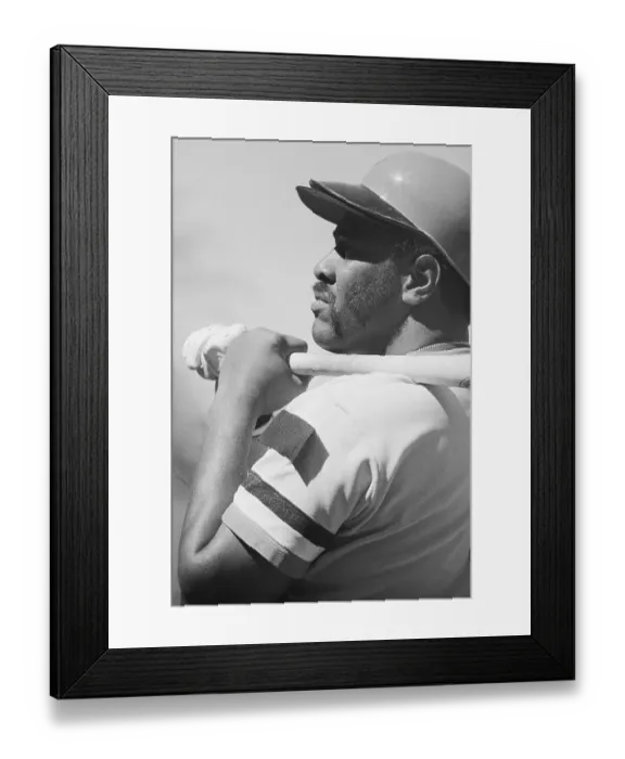 Framed Print : Side Profile of Willie Stargell Framed Print : Side Profile of Willie Stargell