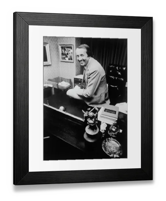 Framed Print : Robert Atkins Author of Dr. Atkin's Diet Revolution
