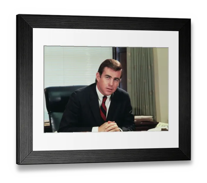 Framed Print : Portrait of Jack Kemp Framed Print : Portrait of Jack Kemp