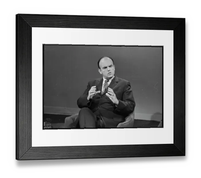 Framed Print : John Ehrlichman Gesturing with Hands Framed Print : John Ehrlichman Gesturing with Hands