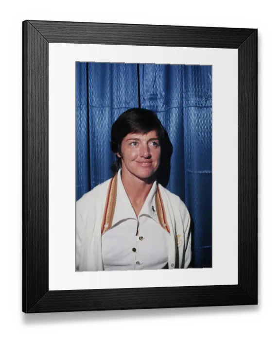 Framed Print : Margaret Court, Australian Tennis Player Framed Print : Margaret Court, Australian Tennis Player