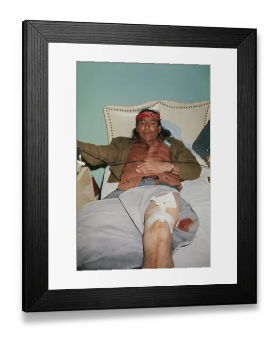 Framed Print : Wounded Knee Occupation, 1973 Framed Print : Wounded Knee Occupation, 1973