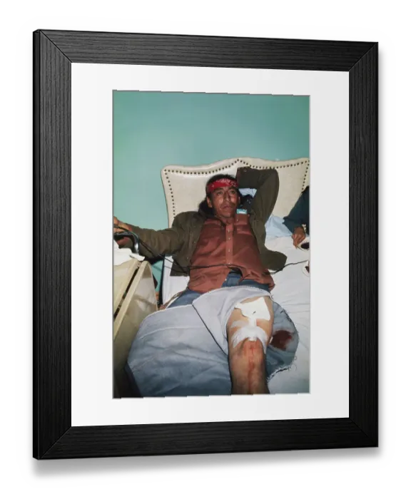 Framed Print : Wounded Knee Occupation, 1973 Framed Print : Wounded Knee Occupation, 1973