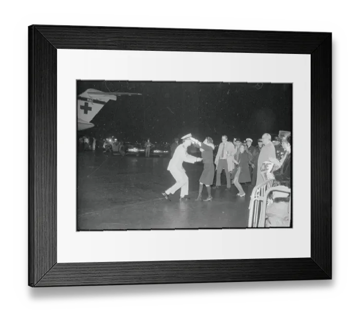 Framed Print : Family Members Running to Read B. McCleary Framed Print : Family Members Running to Read B. McCleary