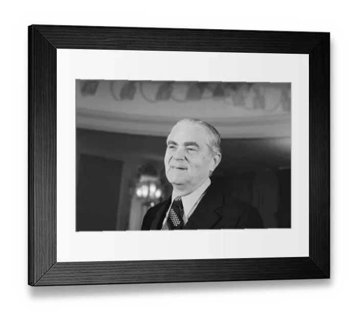 Framed Print : Portrait of Abraham Beame Framed Print : Portrait of Abraham Beame