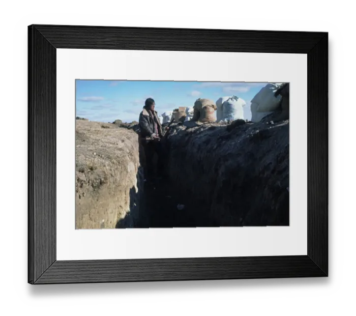 Framed Print : Wounded Knee Occupation, 1973 Framed Print : Wounded Knee Occupation, 1973
