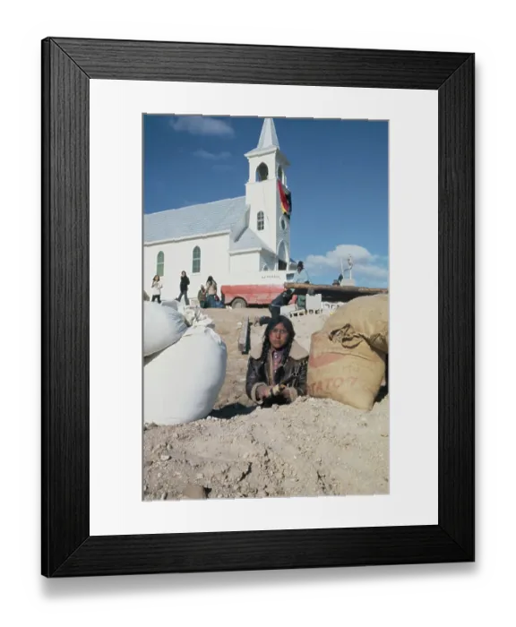 Framed Print : Wounded Knee Occupation, 1973 Framed Print : Wounded Knee Occupation, 1973