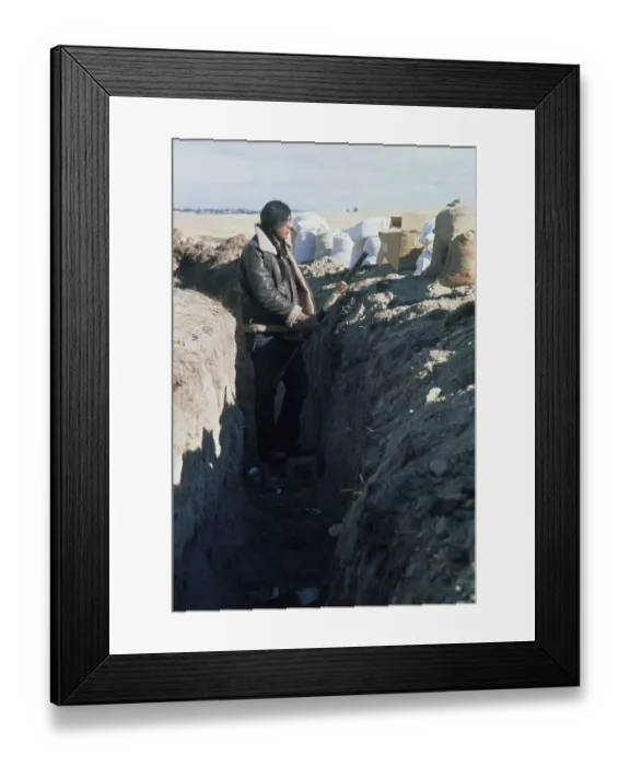 Framed Print : Wounded Knee Occupation, 1973 Framed Print : Wounded Knee Occupation, 1973