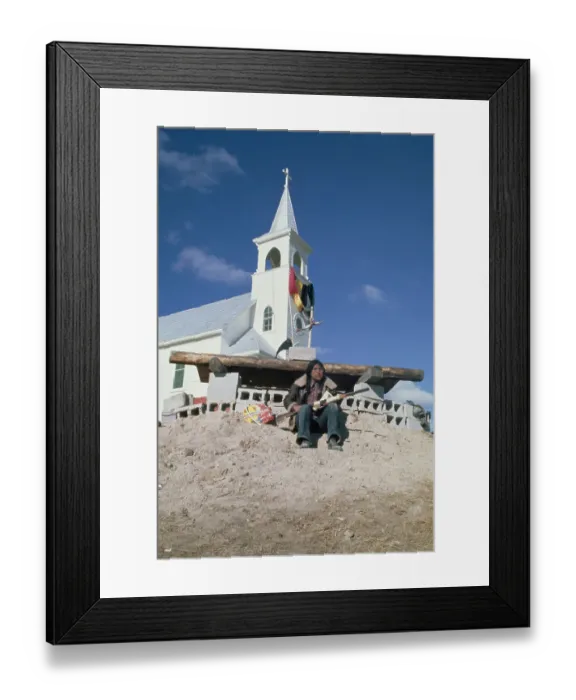 Framed Print : Wounded Knee Occupation, 1973 Framed Print : Wounded Knee Occupation, 1973