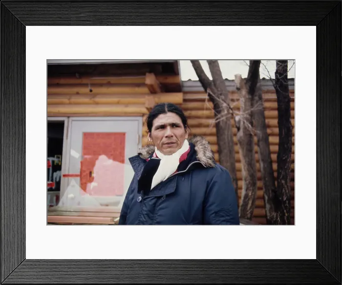 Framed Print : Wounded Knee Occupation, 1973 Framed Print : Wounded Knee Occupation, 1973
