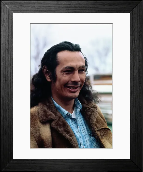Framed Print : Russell Means Framed Print : Russell Means