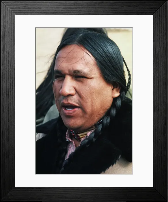 Framed Print : Wounded Knee Occupation, 1973 Framed Print : Wounded Knee Occupation, 1973