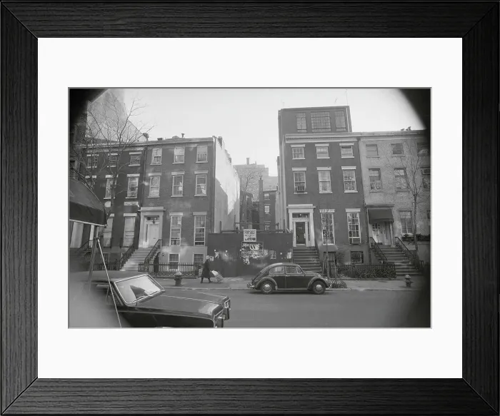 Framed Print : Exterior of Building Where Bomb Destruction Occurred Framed Print : Exterior of Building Where Bomb Destruction Occurred