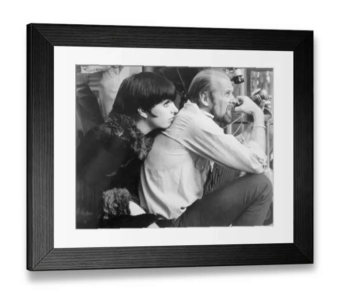 Framed Print : Bob Fosse wit Liza Minnelli