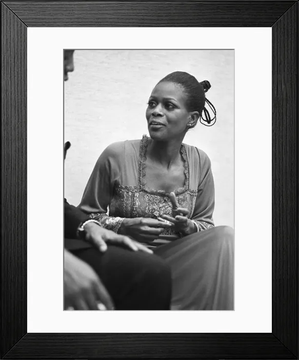 Framed Print : Cicely Tyson at Core Benefit