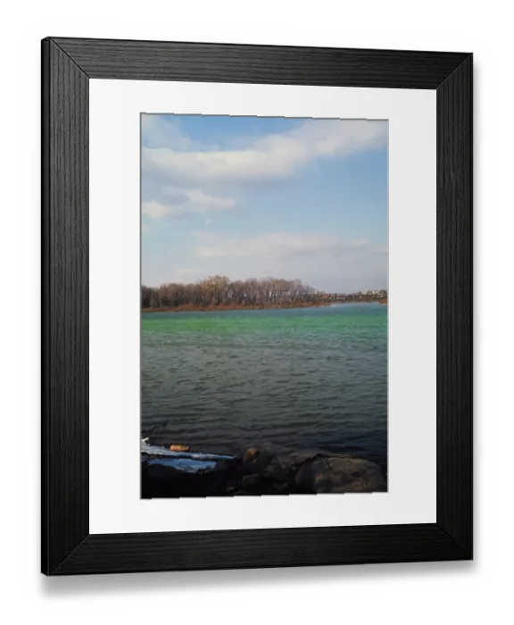 Framed Print : River Runs Green Framed Print : River Runs Green