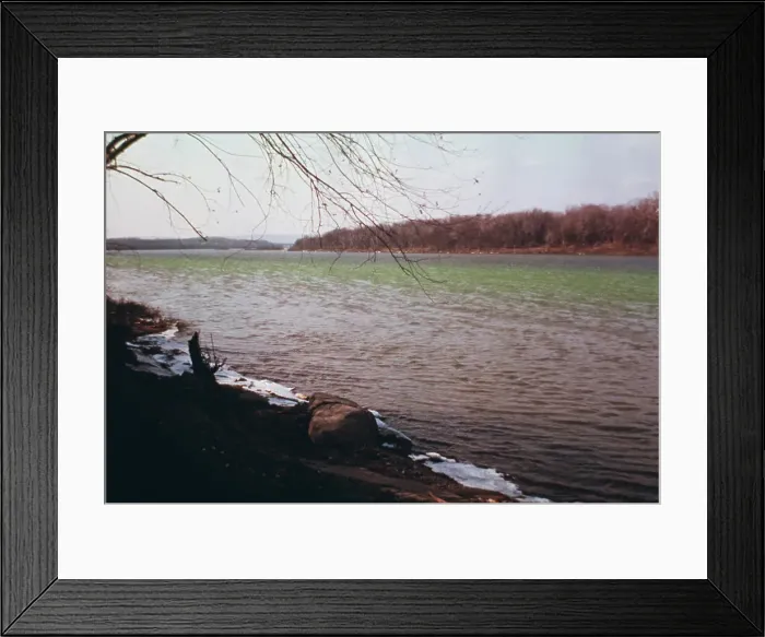 Framed Print : River Runs Green Framed Print : River Runs Green