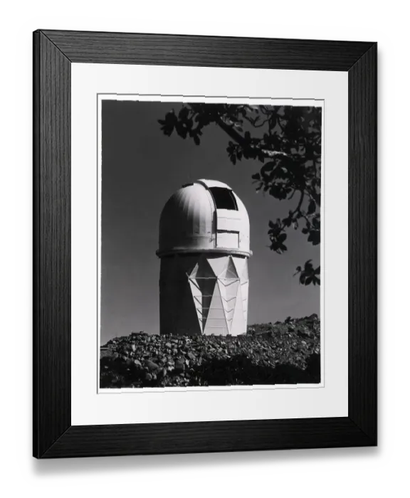 Framed Print : Building Housing Telescope Framed Print : Building Housing Telescope