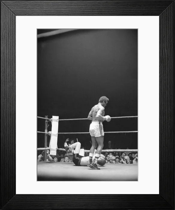 Framed Print : Ernie Lopez Falling to the Ground Framed Print : Ernie Lopez Falling to the Ground